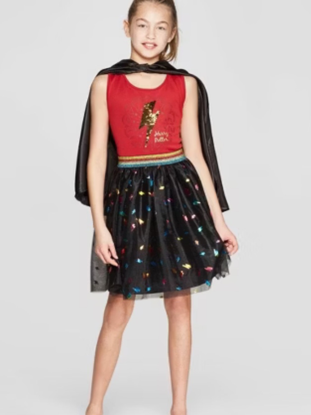Harry Potter tutu dress girls Lightning Costume Dress
